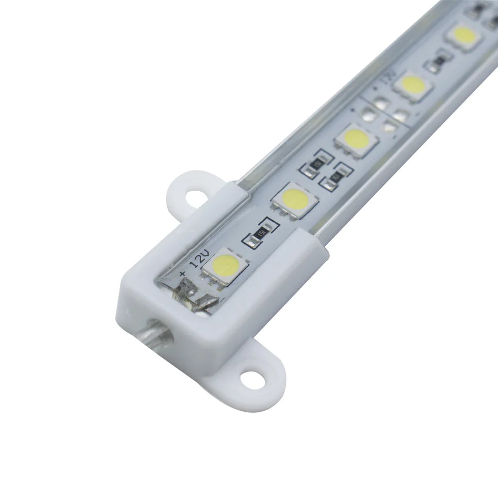 850nm IP65 Waterproof DC12V Red & Infrared Rigid LED Strip – Security Monitoring & Night Vision Lighting, SMD2835/36 LEDs, SMD5050/30 LEDs, 50cm/1 Pack