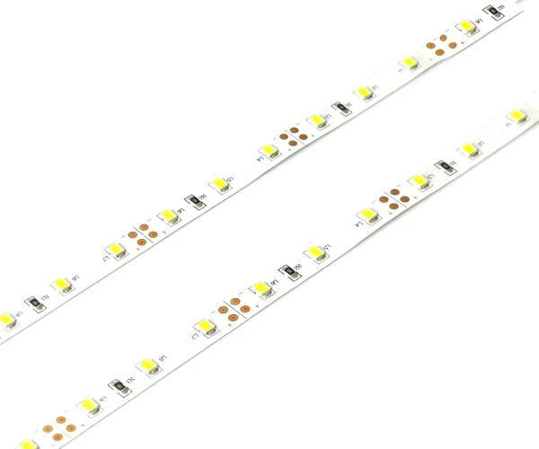 LightingWill DC24V SMD2835 Full Spectrum LED Strip Light 60LEDs/m 300 LEDs 10W/m, CRI 97+ High CRI LED Ribbon 2700K–6500K, 8mm PCB IP00/IP67 for Cabinet, Bedroom and Mirror Lighting, 5/50M