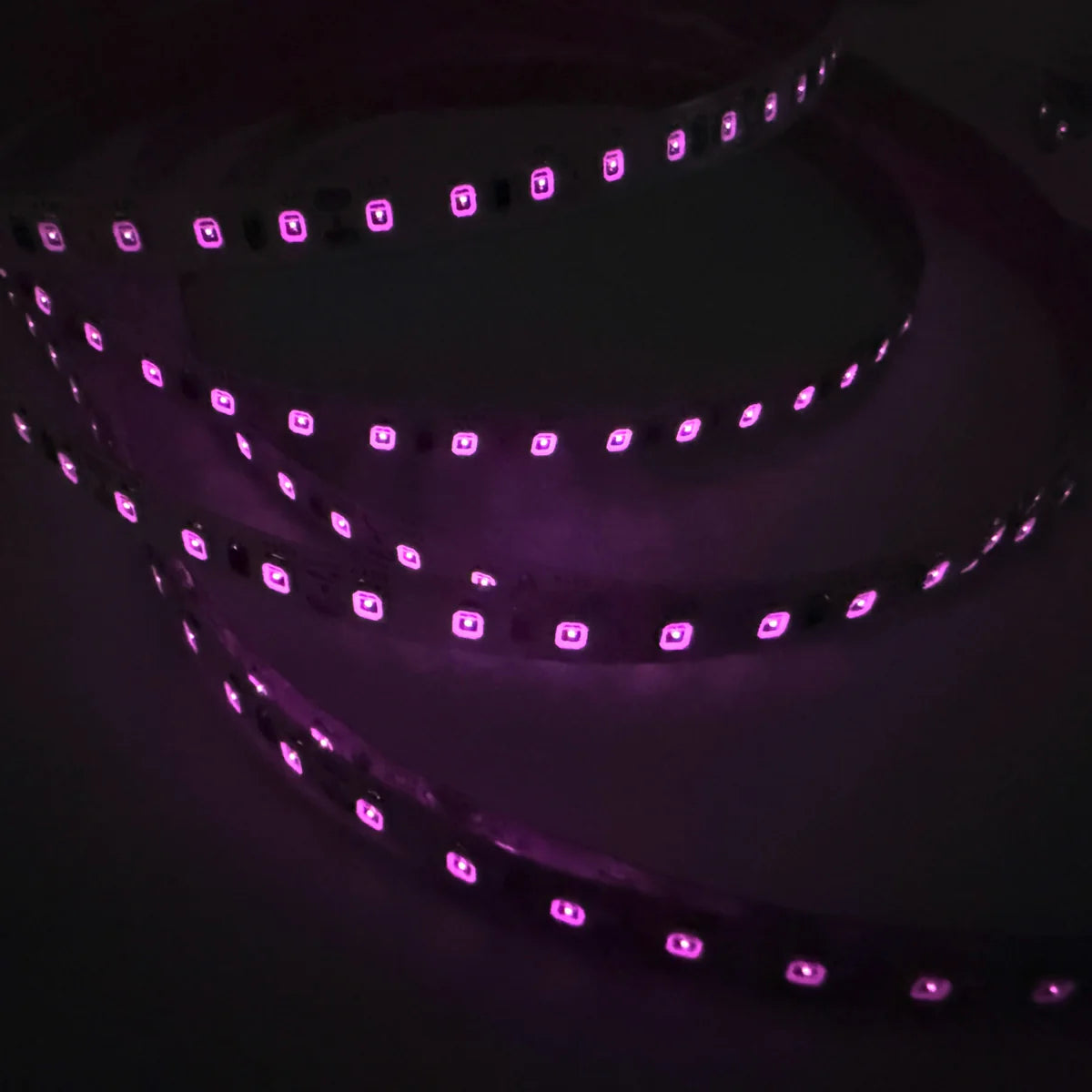 940nm Non-Waterproof DC12V-IR LED Strips-SMD2835/SMD5050-30/60/120/240 LEDs/m-5/50 Meters-Invisible IR Light, No-Glow Night Vision, Wildlife Camera, Covert Lighting