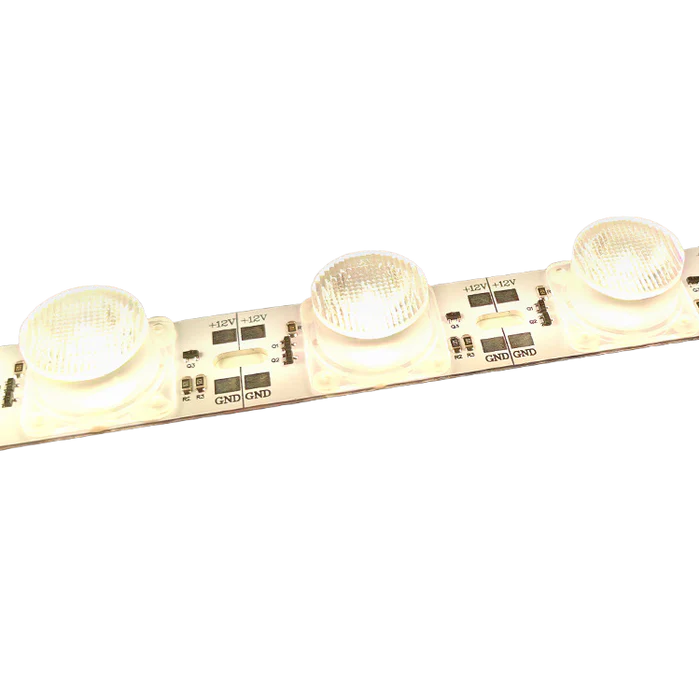 LightingWill 0.5M DC12V High Brightness Rigid LED Strip Light – 22W | SMD3030 18LEDs/M | 25mm PCB | Warm White / Natural White / Daylight White / Cool White | IP00 / IP65 | for Side-Emitting Light Box | 10 / 50PCS