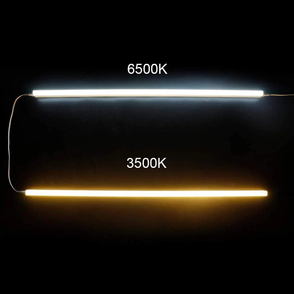 IT Series 2FT T5 LED Shop Light, Integrated Fixture 10W Warm/Natural/Daylight White Linkable Utility Ceiling & Under Cabinet Tube Light Corded Electric with Built-in On/Off Switch Non-Dimmable AC90–240V 4-Pack / 10-Pack