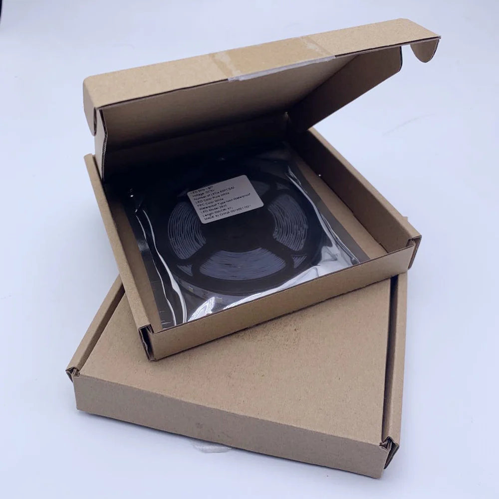 LightingWill 660–670nm SMD2835 DC12V Red LED Strip Light – 60/120/240 LEDs/m, 5 Meters, IP00/IP65