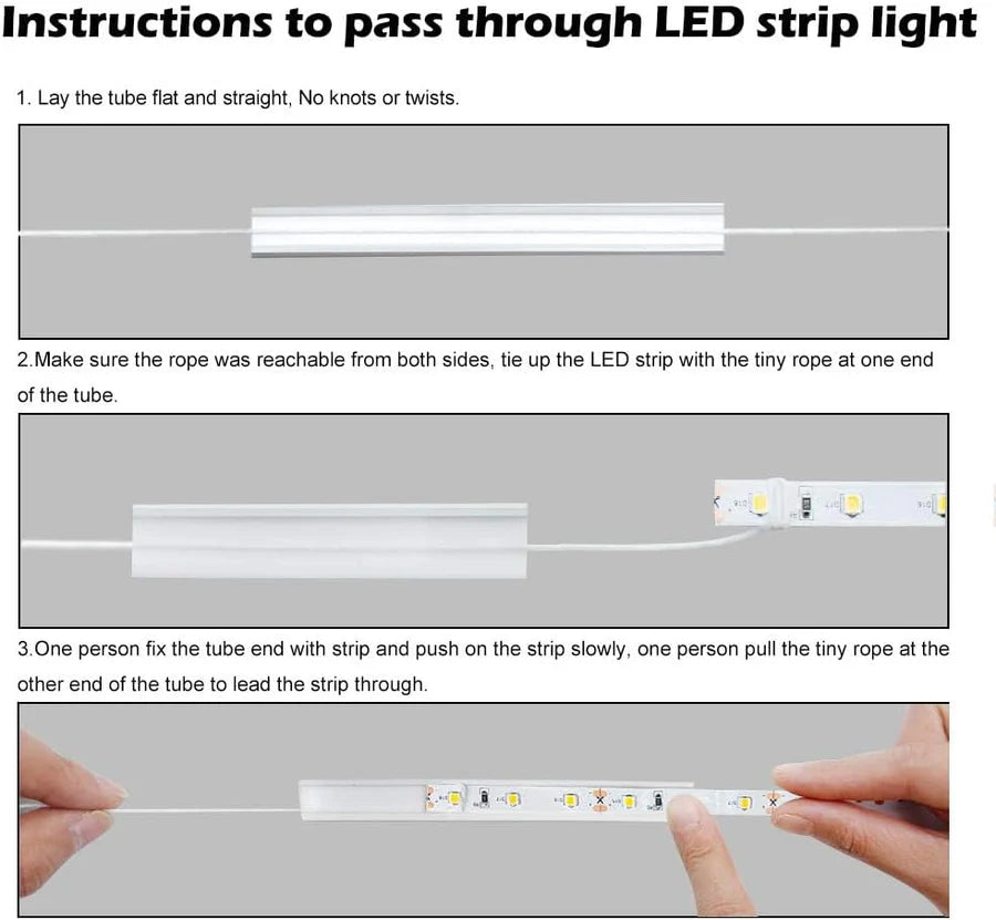Neon Light Housing – S1616 | 16x16mm Silicone LED Channel System | IP67 Waterproof | 12mm PCB Width | 16.4FT/5M | Local Stock US/UK/DE