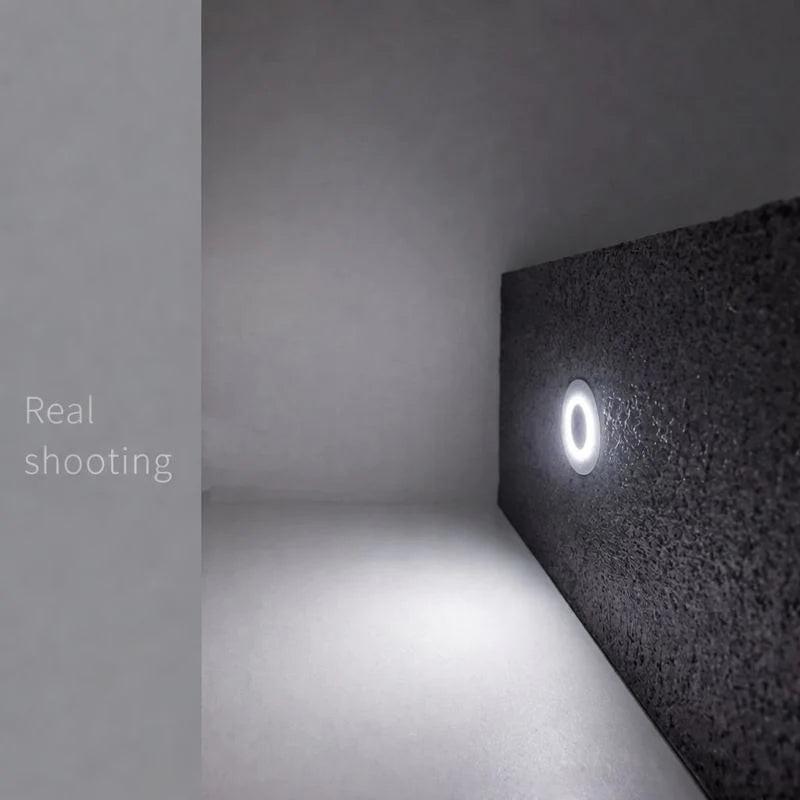 8/10-Pack Low Voltage Halo Ring LED Step Lights – 3000K / 4000K / 6000K | 1W / 3W | DC12–24V | IP67 Waterproof Recessed Wall & Stair Lights