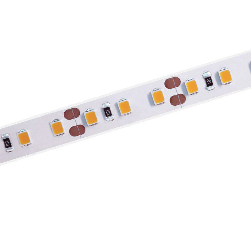 LightingWill DC12V SMD2835 Full Spectrum LED Strip Light 120LEDs/m 600 LEDs 16W/m, CRI 97+ High Density LED Tape 2700K–6500K, 8mm PCB IP00/IP67 for Kitchen Cabinet, Mirror, Bedroom, 5/50M