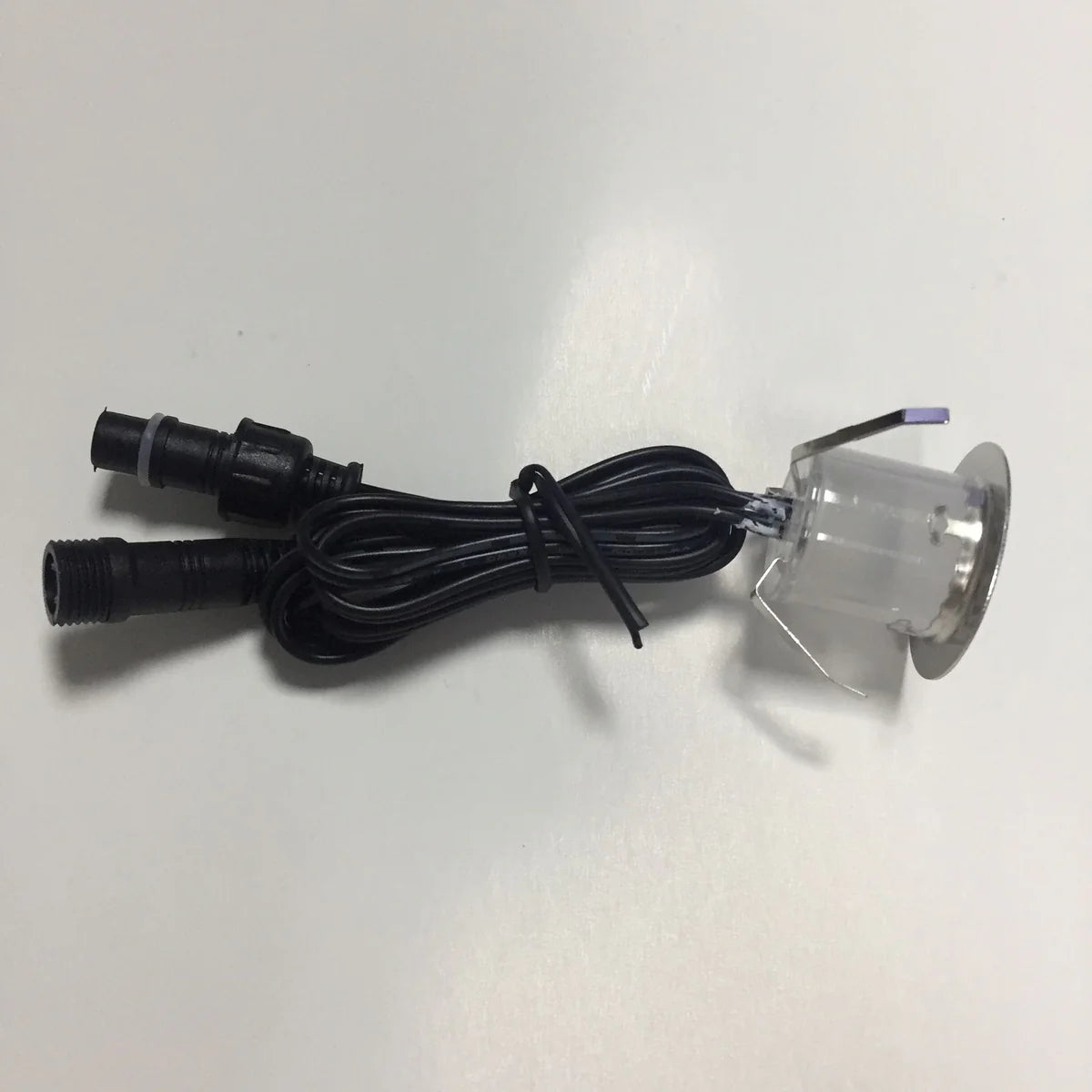 16-Pack Recessed LED Deck Lights – 0.6W Each | Warm White / Natural White | AC100–265V Input with Power Adapter | US / EU / UK / AU Plug Options | IP67 Waterproof Inground Step Lights Kit for Deck, Garden, Yard, Stairs & Pathway Lighting