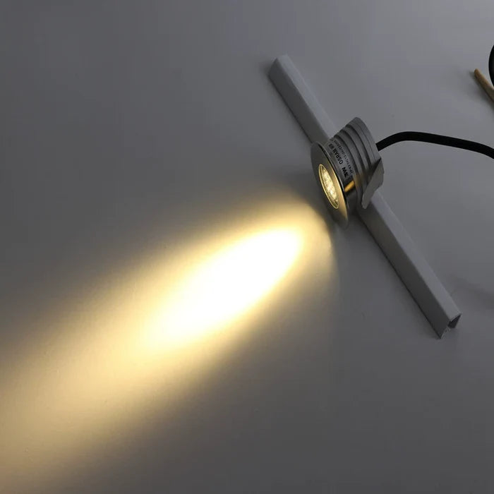 8/10-Pack Ultra-thin Honeycomb Anti-Glare Low Voltage LED Step Lights – 3000K / 4000K / 6000K | 3W | DC12–24V | IP67 Waterproof Stainless Steel Honeycomb Step & Path Lights