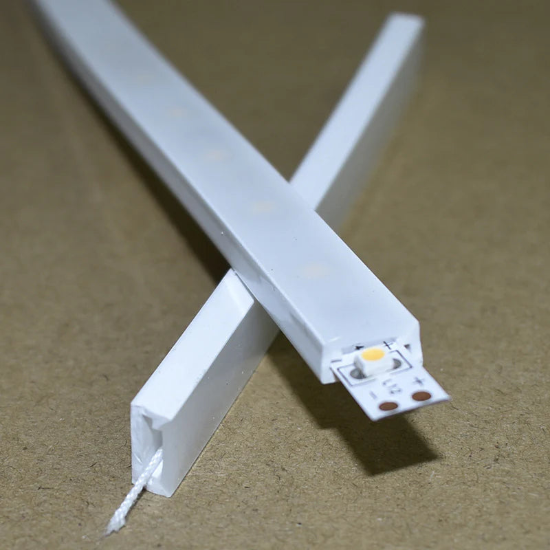 S0511 Neon Light Housing – 5x11mm | Silicone LED Channel System | 8mm PCB Width | IP67 Waterproof | 16.4FT/5M*1/16.4FT/5M*5 | Local Stock US/UK/DE