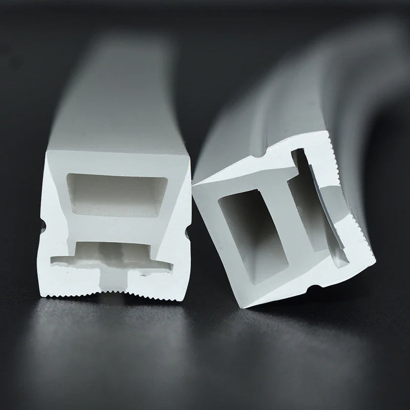 S1616 Side Edge Lighting Neon Light Housing – 16x16mm | Silicone LED Channel System | 12mm PCB Width | IP67 Waterproof |16.4FT/5M*1/16.4FT/5M*5 | Local Stock US/UK/DE