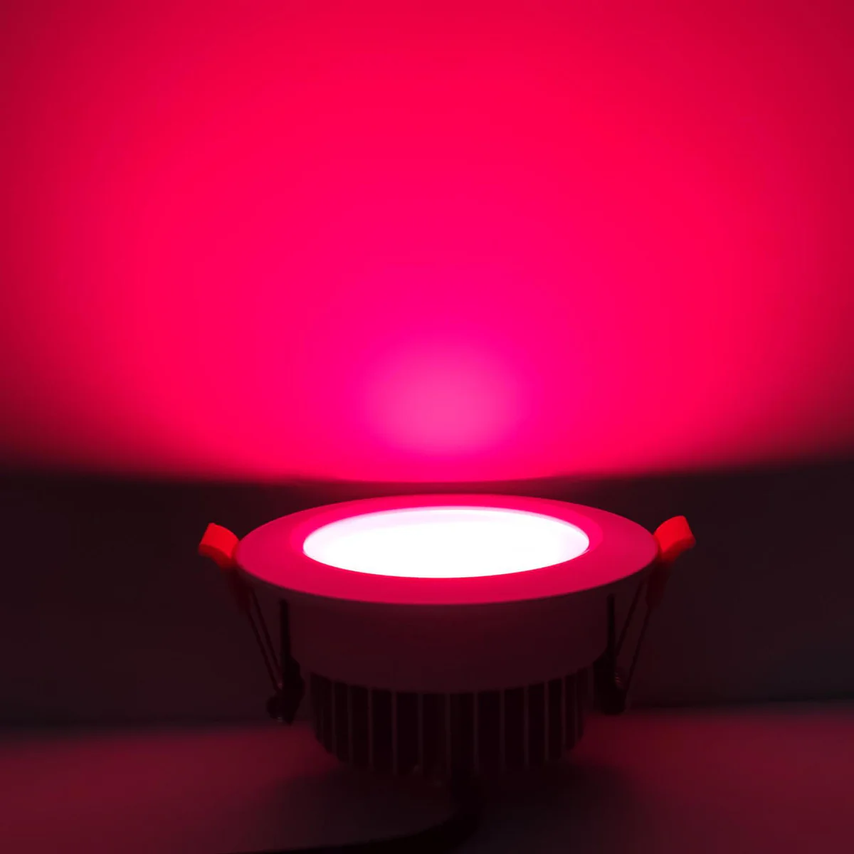 Smart RGB Downlight – RGBW RGBWW Super Bright Modern Recessed LED Downlights 24V 4W 6W 8W 12W 24W 30W 36W 40W White Round Embedded Design 4 Pack / 10 Pack (Controller and Power Supply Not Included)