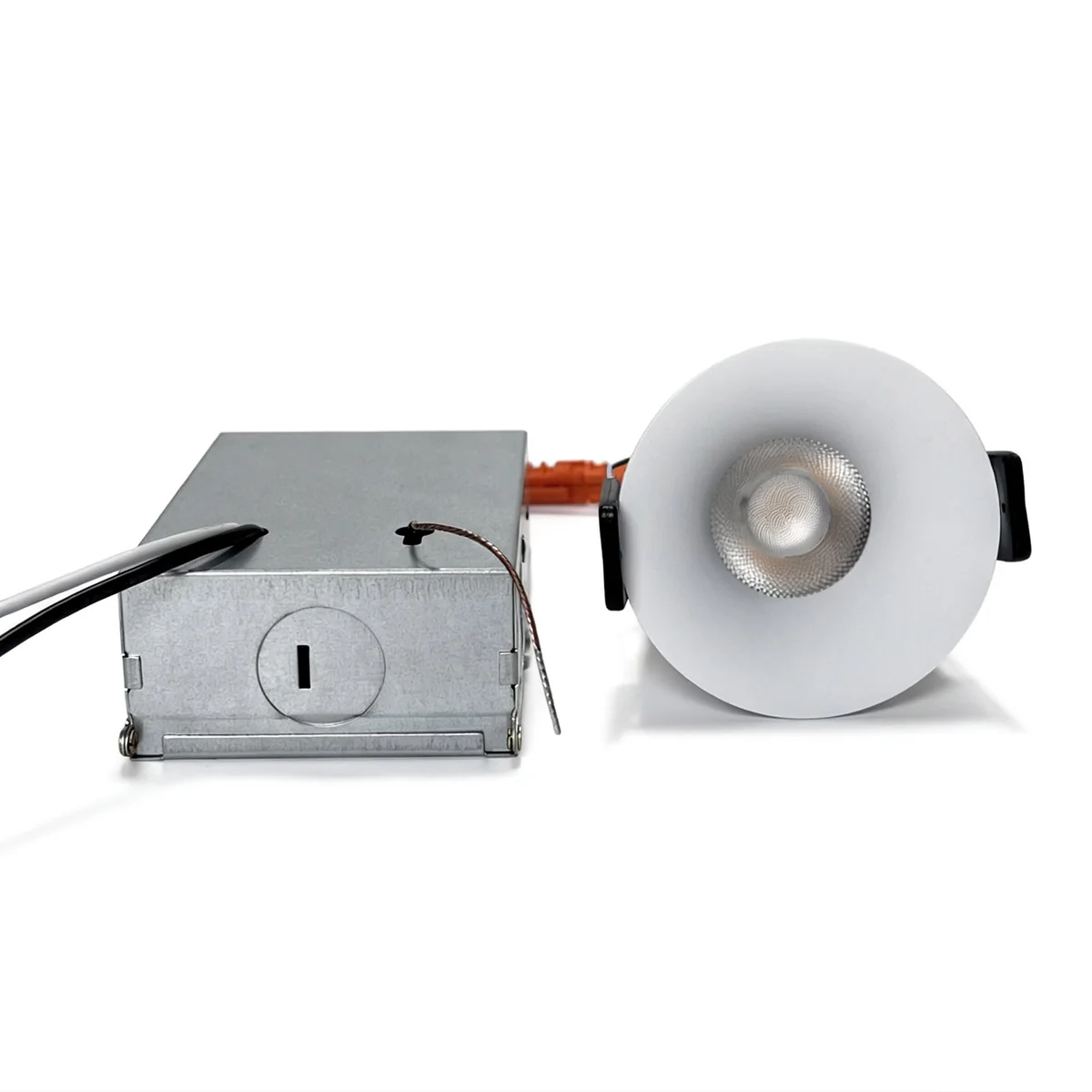 PRO Downlight PRO-1B Series Deep Recessed Anti-Glare Full Spectrum LED Downlight | AC 100–130V | 4 / 10 Pack | 7W / 9W / 12W | 5-CCT Adjustable | 24° Beam Angle | White Housing | CRI 95+ | Commercial Ceiling Recessed Lighting