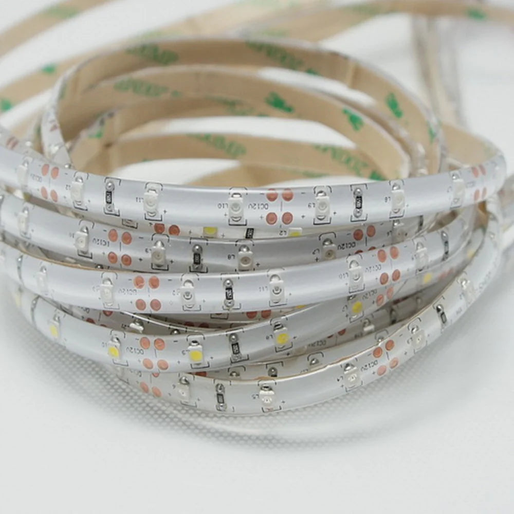 LightingWill 850nm SMD2835 DC12V IR LED Strip Light – 60/120/240 LEDs/m, 5 Meters, IP00/IP65