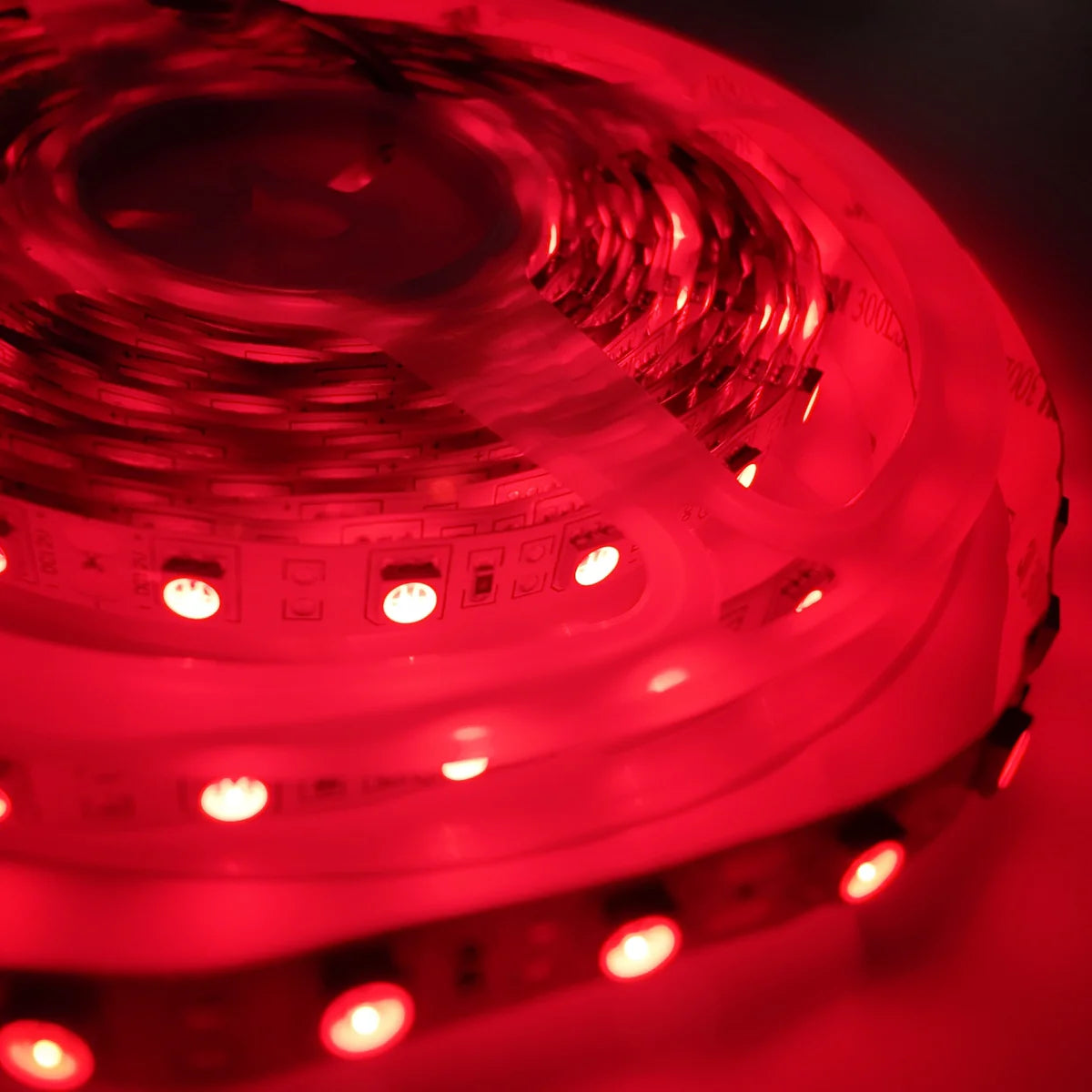 LightingWill 730–735nm SMD5050 DC12V IR LED Strip Light – 30/60/120 LEDs/m, 5 Meters, IP00/IP65