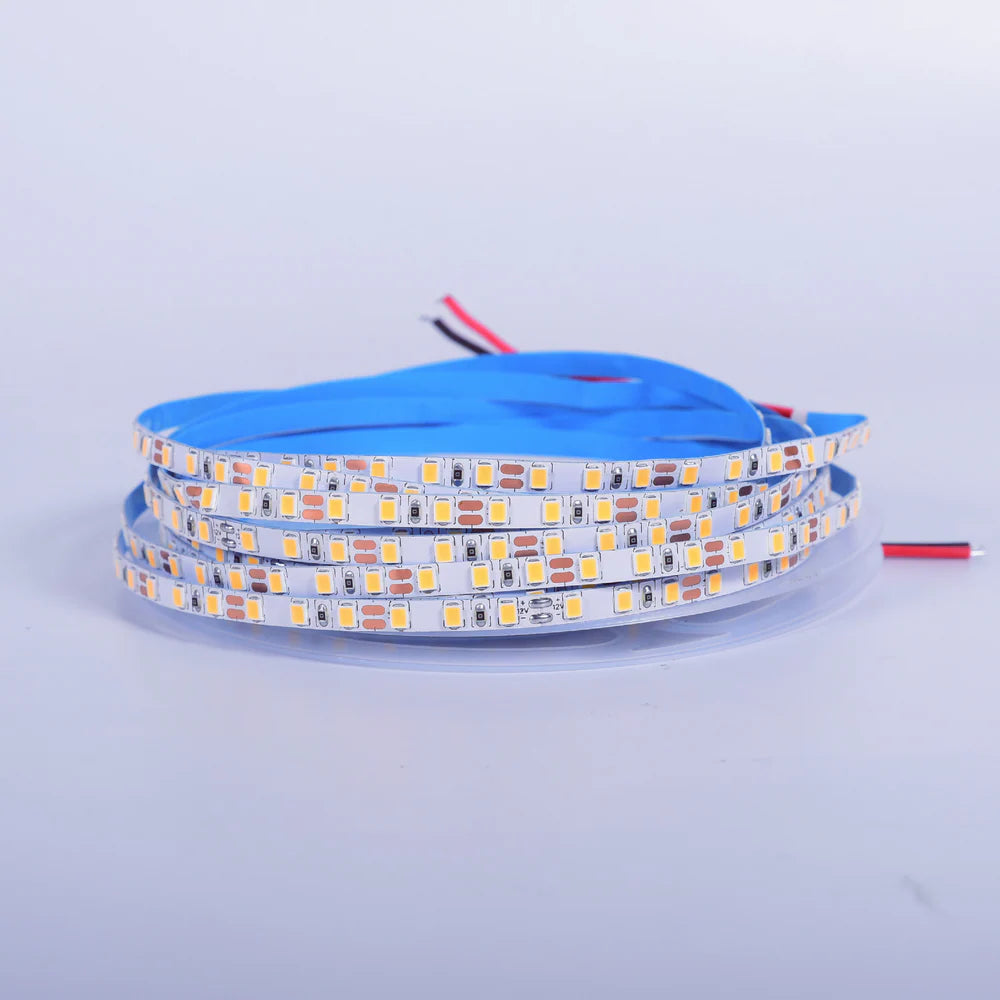 SMD2835 LED Strip Light, 5m Roll | 12V DC | 120 LEDs/m | 8W/m | White 3000K / 4000K / 6000K  | 4mm / 5mm PCB | Non-Waterproof IP00