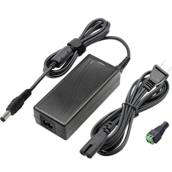 18W AC 100–240V Input Desktop LED Power Supply Switching Transformer with US Plug DC 6V for LED Strip Lights, Cabinet Lighting, Display Lighting and Indoor LED Projects