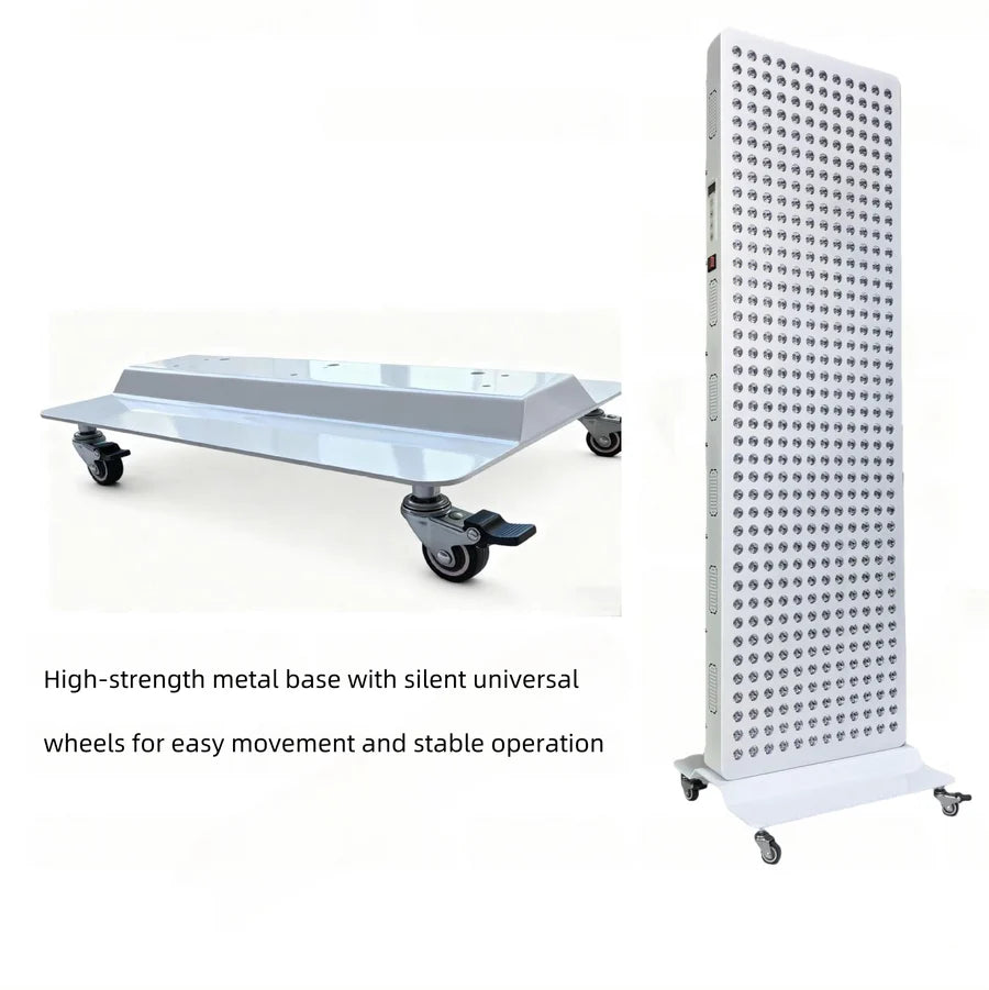 ALW-PRO Series Large Panel Infrared Therapy Lamp – 600W / 800W | Dual Chip Red & IR | Touch Control with Timer & Pulse Dimming | 30° Lens | AC85–265V | Hanging Rope & Goggles Included | for Skin Care | US / EU / UK / AU Plug