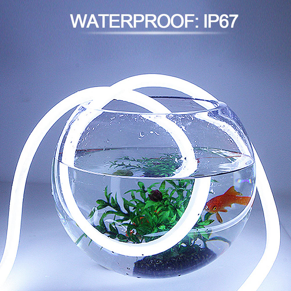 S13D Neon Light Housing – ⌀13mm | Silicone LED Channel System | 5mm PCB Width | IP67 Waterproof | 16.4FT/5M*1/16.4FT/5M*5