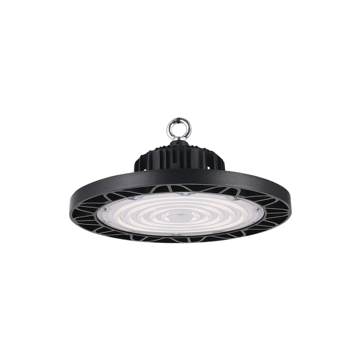 UFO LED High Bay Light 150W, 6500K Daylight White 19,500LM (130LM/W) 100-240V AC High Bay LED Light with Hanging Hook for Factory Warehouse Workshop 4 | 8 | 12 pcs Pack
