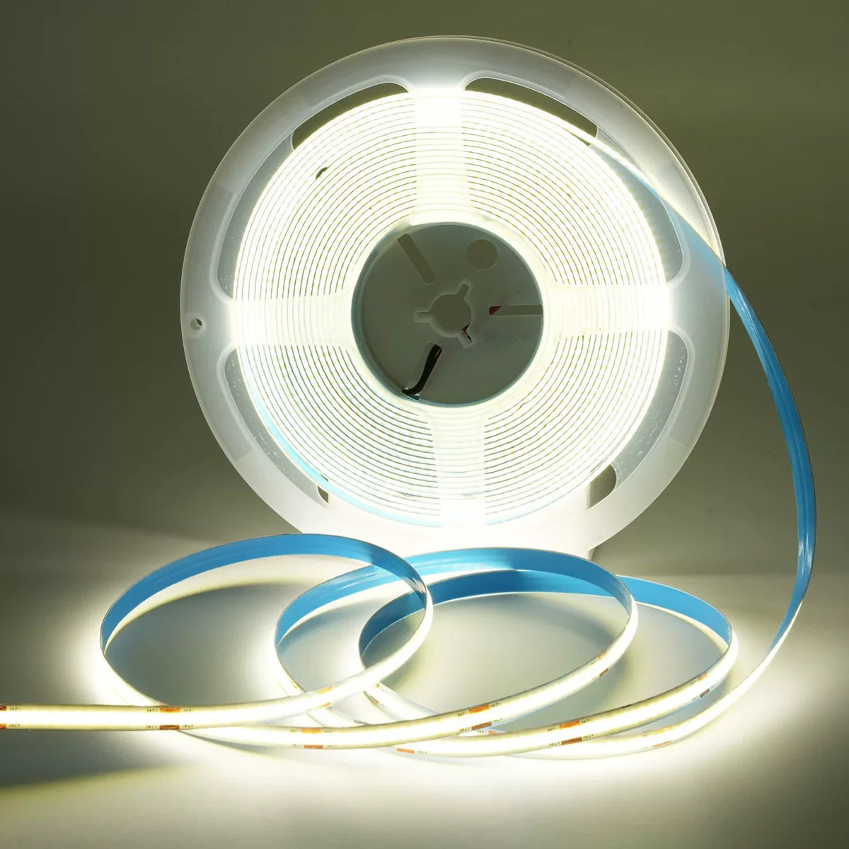 COB LED Strip Light 12V/24V 528LEDs/M, 10mm Flexible Dot-Free LED Tape, CRI90+ Non-Waterproof, 3000K / 4000K / 6500K for Cabinet Kitchen Lighting, 5M/10M Pack
