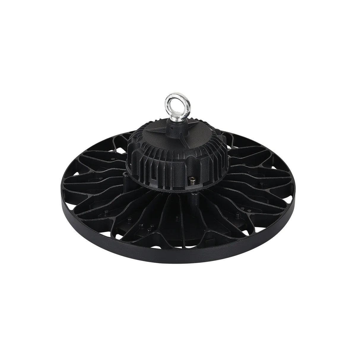 UFO LED High Bay Light 100W, 6500K Daylight White 13,000LM (130LM/W) 100-240V AC High Bay LED Light with Hanging Hook for Factory Warehouse Workshop 4 | 8 | 12 pcs Pack