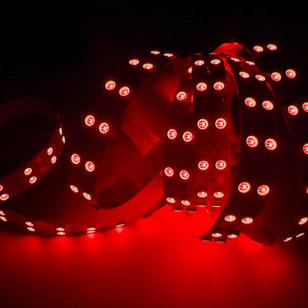 810nm IP65 Waterproof DC12V-IR LED Strips-SMD2835/SMD5050-30/60/120/240 LEDs/m-5/50 Meters-Near Infrared Light, Wellness Light, Body Care, NIR Light