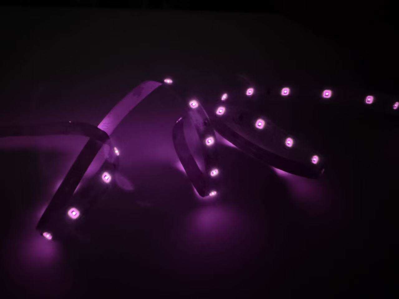 850nm SMD2835 DC12V Infrared LED Strip Light – Night Vision IR for Security, 60/120/240 LEDs/m, 5 Meters, IP00/IP65