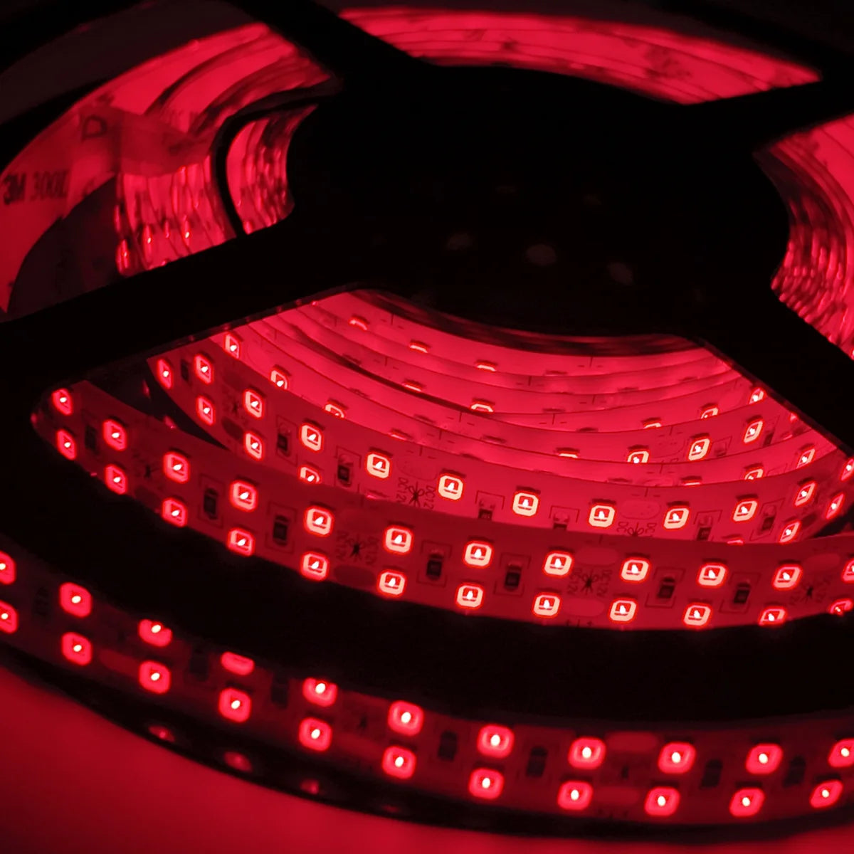 LightingWill 730–735nm SMD2835 DC12V IR LED Strip Light – 60/120/240 LEDs/m, 5 Meters, IP00/IP65