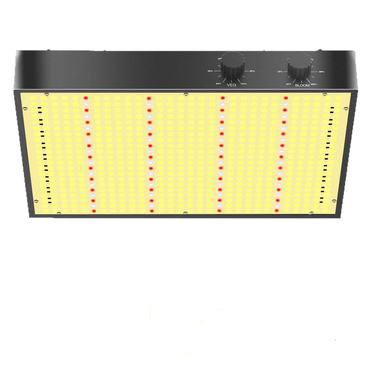 GP-PRO Series Professional Full Spectrum LED Grow Light - AC110 – 220V | 100W / 150W / 200W | 3.5×3FT – 6×5FT Coverage | VEG & BLOOM Dual Control | 0 – 10V Dimming | for Daisy Chain | Silent Fan | Hanging Rope | US / EU / UK / AU Plug