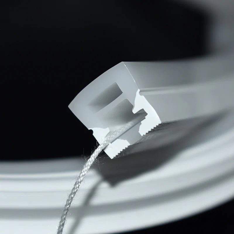 S1220 Black Side Edge Lighting Neon Light Housing – 12x20mm | Silicone LED Channel System | 10mm PCB Width | IP67 Waterproof | 16.4FT/5M*1/16.4FT/5M*5 | Local Stock US/UK/DE