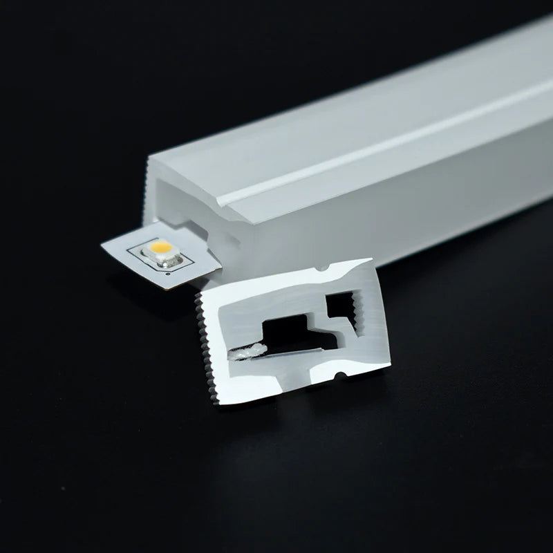 S1220 Side Edge Lighting Neon Light Housing – 12x20mm | Silicone LED Channel System | 10mm PCB Width | IP67 Waterproof | 16.4FT/5M*1/16.4FT/5M*5 | Local Stock US/UK/DE