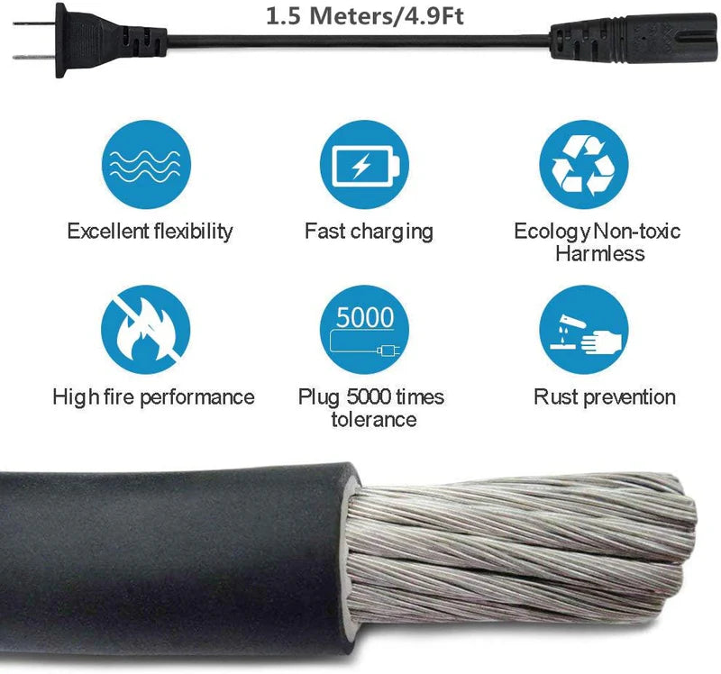 Desktop Power Supply Adapter DC 12V 36W–120W, AC 100–240V Input Switching Transformer Charger with US/UK Plug for LED Strip Lights, CCTV, Pumps, Electronics