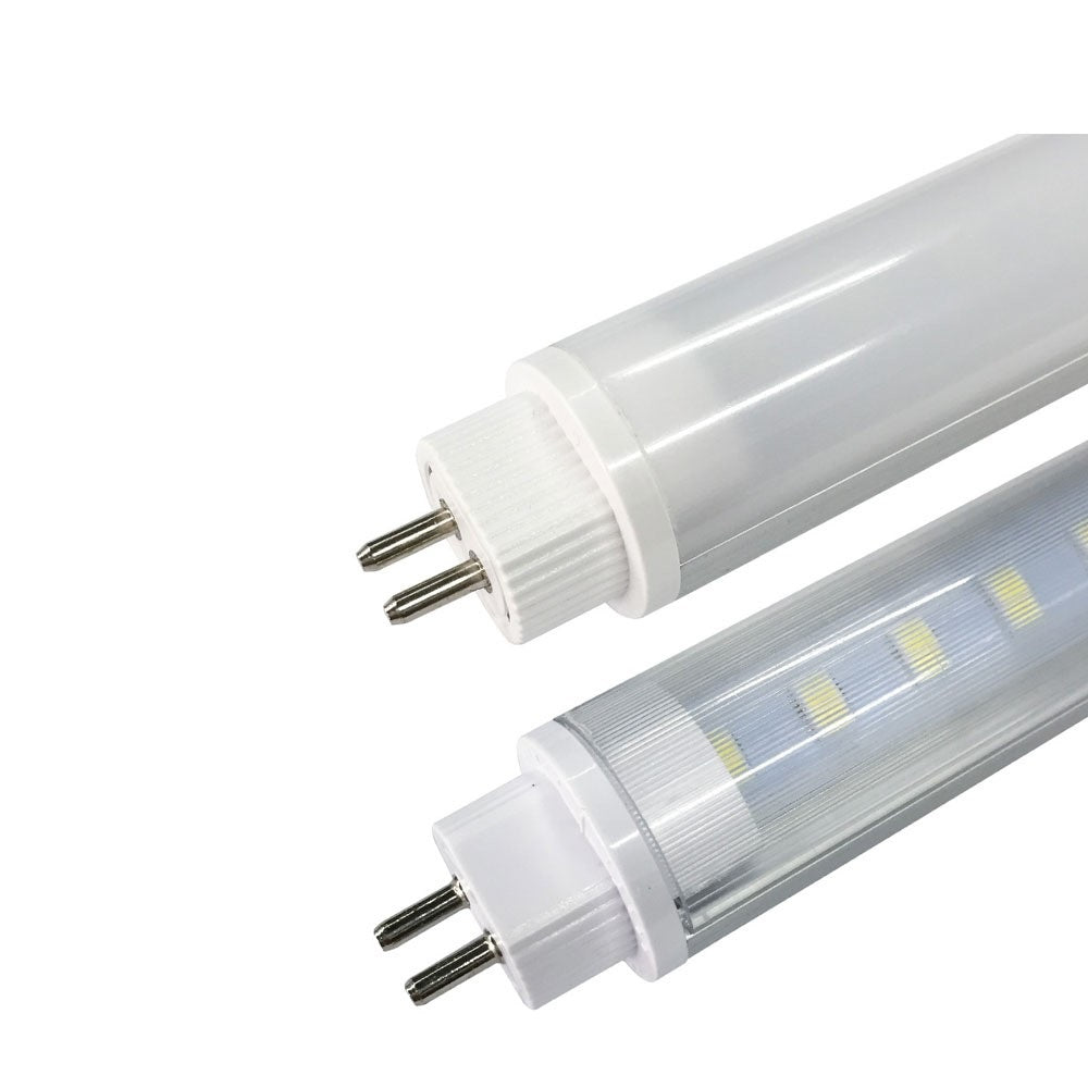 FREE SHIPPING 10pcs PACK 2Feet/3Feet/4Feet T5 T6 High Output LED Tube 120LM+ /Watt CRI 80+ 100-277VAC Input, Non-Dimmable,G5 Bi-pin, Ballast By-Pass