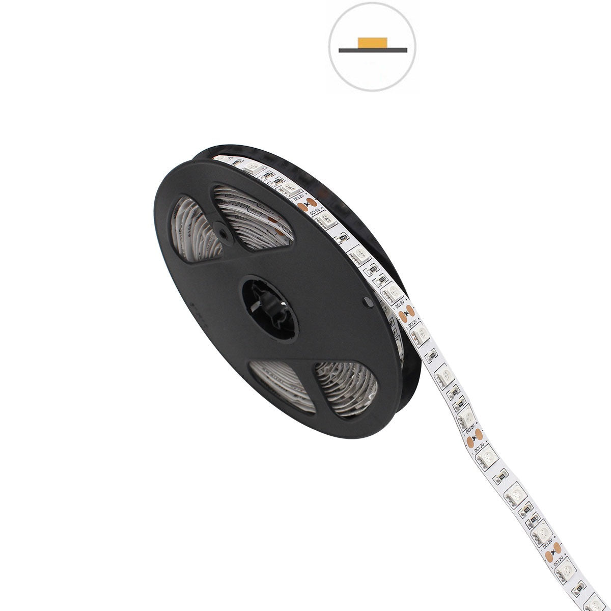 5 Meter (16.4 Feet) UV Ultraviolet 365~395nm SMD5050-300 12VDC 72Watt 60LED/Meter  Flexible LED Strip Lights